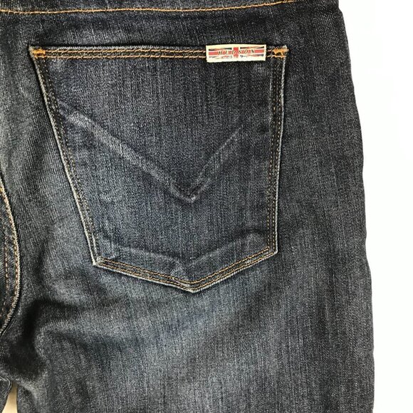 HUDSON JEANS Krista Ankle Super Skinny Jeans with Raw Hem 26 - Picture 9 of 11